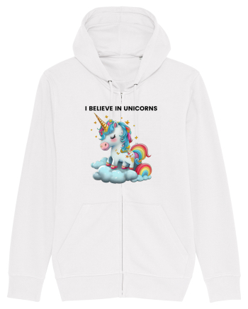 Unicorn dragut mesaj I believe in unicorns, design 1 White