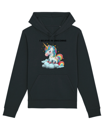 Unicorn dragut mesaj I believe in unicorns, design 1 Black