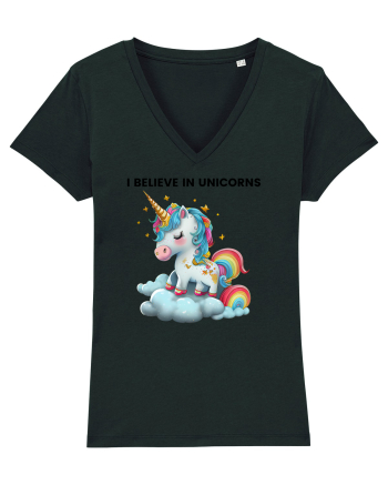 Unicorn dragut mesaj I believe in unicorns, design 1 Black