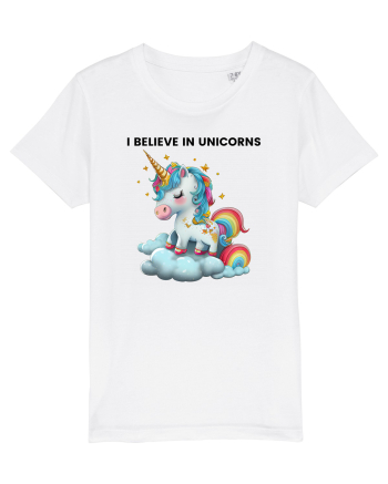 Unicorn dragut mesaj I believe in unicorns, design 1 White