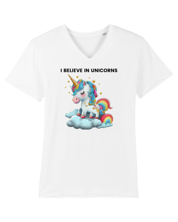 Unicorn dragut mesaj I believe in unicorns, design 1 White
