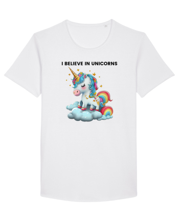 Unicorn dragut mesaj I believe in unicorns, design 1 White