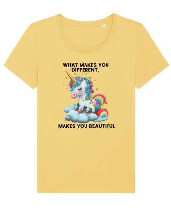 Unicorn mesaj What makes you different, makes you beautiful, design 1 Jojoba