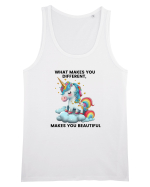 Unicorn mesaj What makes you different, makes you beautiful, design 1 Maiou Bărbat Runs