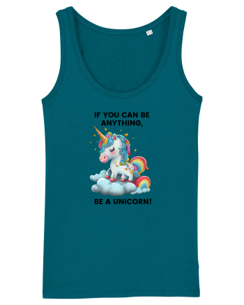Unicorn dragut mesaj If you can be anything, be a unicorn, design 1 Ocean Depth