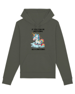 Unicorn dragut mesaj If you can be anything, be a unicorn, design 1 Hanorac Unisex Drummer