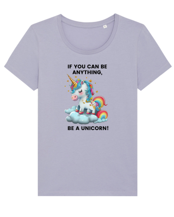 Unicorn dragut mesaj If you can be anything, be a unicorn, design 1 Lavender