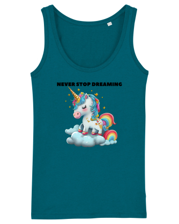 Unicorn dragut mesaj Never stop dreaming, design 1 Ocean Depth