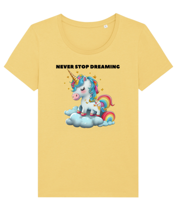 Unicorn dragut mesaj Never stop dreaming, design 1 Jojoba