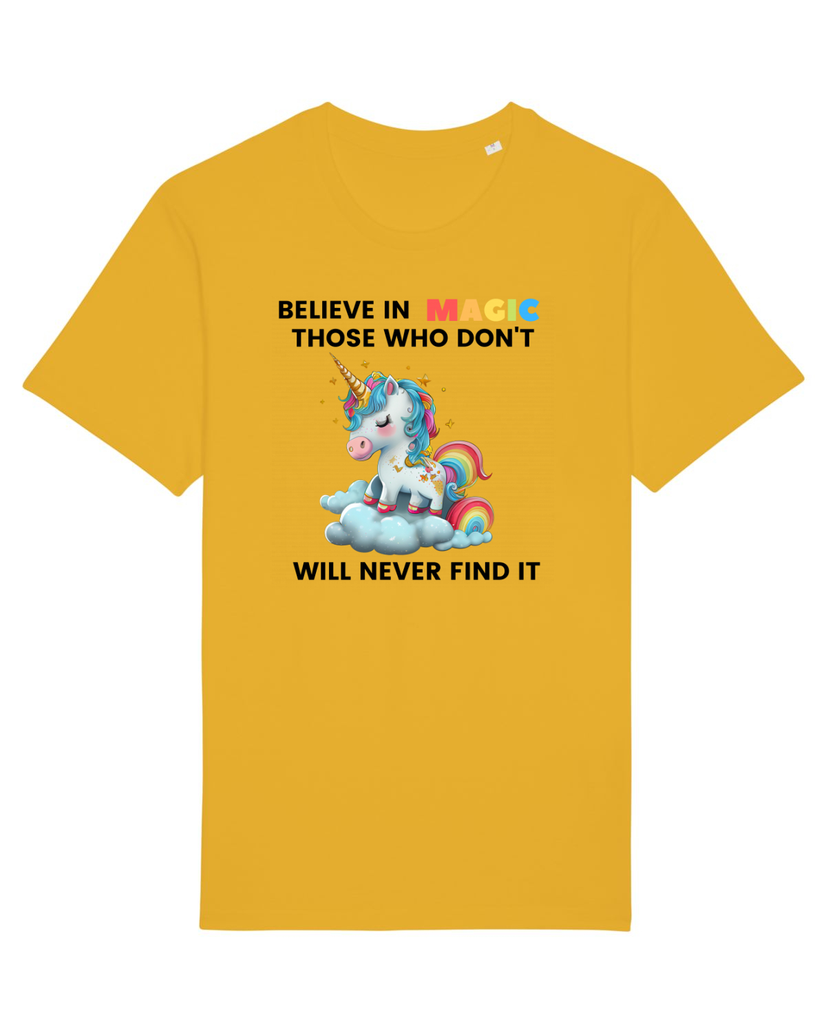 Tricou mânecă scurtă Unisex Rocker Spectra Yellow
