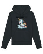 Unicorn mesaj ALWAYS BE YOU, design 1 Hanorac Unisex Drummer