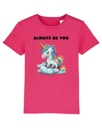 Unicorn mesaj ALWAYS BE YOU, design 1 Raspberry