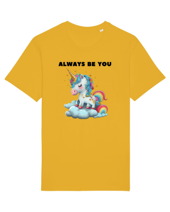 Unicorn mesaj ALWAYS BE YOU, design 1 Spectra Yellow