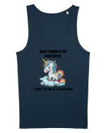 Unicorn Being a human is too complicated. Time to be a unicorn, design 1 Maiou Bărbat Runs