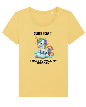 Unicorn Sorry I Can't, I Have to Walk My Unicorn, design 1 Jojoba