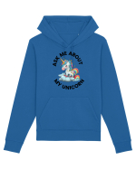 Unicorn Ask Me About My Unicorn , design 1 Hanorac Unisex Drummer