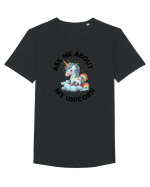 Unicorn Ask Me About My Unicorn , design 1 Tricou mânecă scurtă guler larg Bărbat Skater