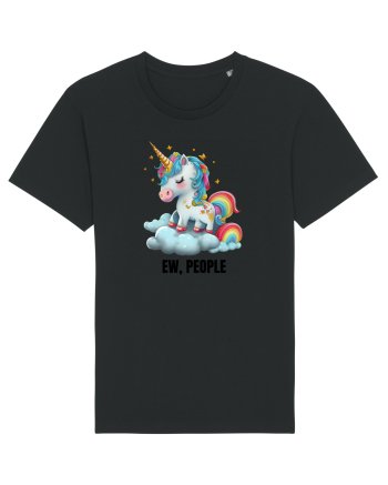 Unicorn Ew, People , design 1 Black