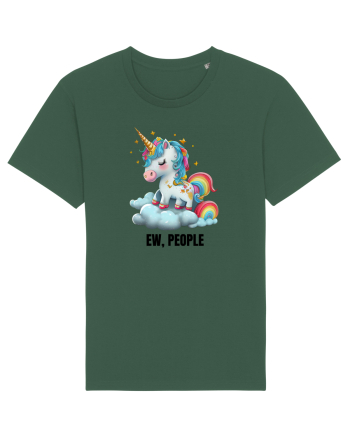 Unicorn Ew, People , design 1 Bottle Green