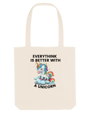 Unicorn Everythink is better with a Unicorn, design 1 Natural