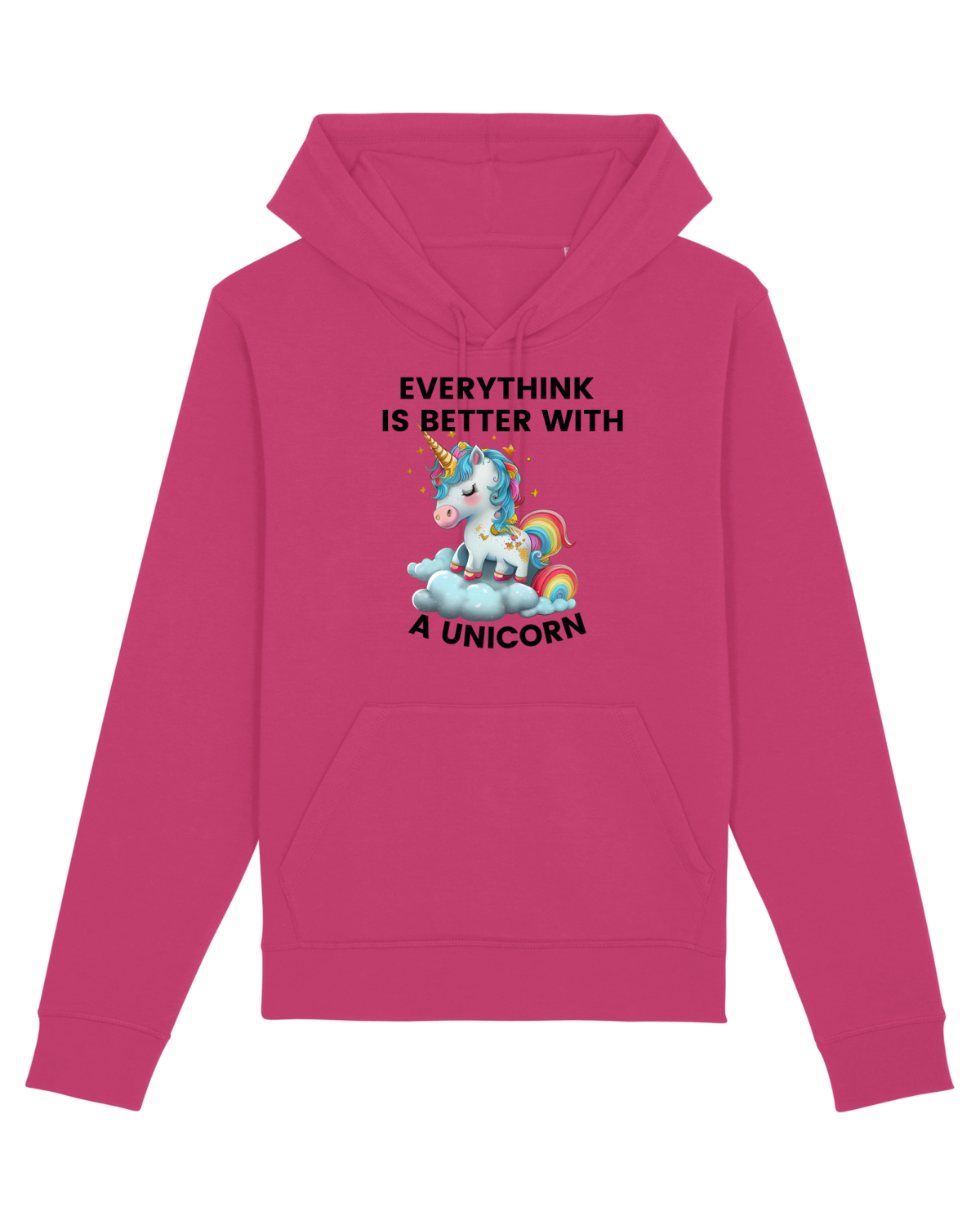Hanorac Unisex Drummer Raspberry