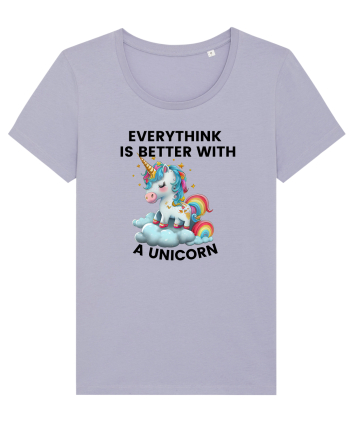 Unicorn Everythink is better with a Unicorn, design 1 Lavender