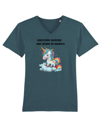 Unicorn mesaj UNICORN QUEENS ARE BORN IN MARCH,  design 1 Stargazer