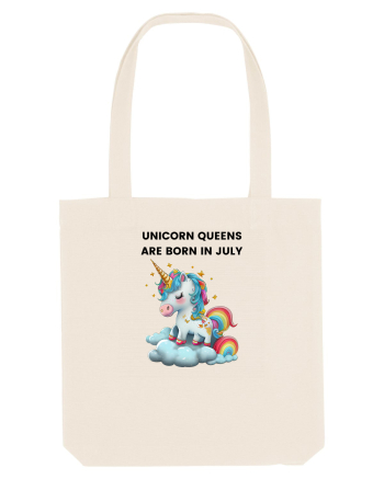 Unicorn mesaj UNICORN QUEENS ARE BORN IN july,  design 1 Natural