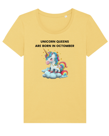 Unicorn mesaj UNICORN QUEENS ARE BORN IN octomber,  design 1 Jojoba