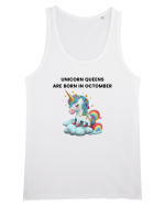 Unicorn mesaj UNICORN QUEENS ARE BORN IN octomber,  design 1 Maiou Bărbat Runs