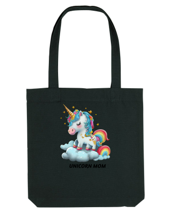 Unicorn mesaj UNICORN MOM,  design 1 Black