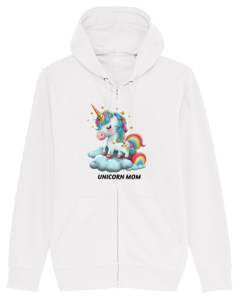 Unicorn mesaj UNICORN MOM,  design 1 White