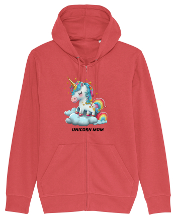 Unicorn mesaj UNICORN MOM,  design 1 Carmine Red
