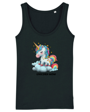 Unicorn mesaj UNICORN MOM,  design 1 Black