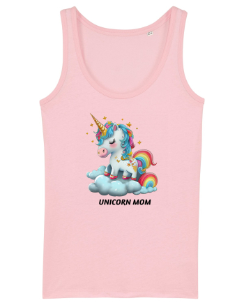 Unicorn mesaj UNICORN MOM,  design 1 Cotton Pink