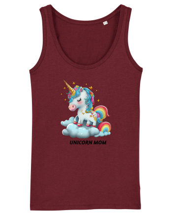 Unicorn mesaj UNICORN MOM,  design 1 Burgundy