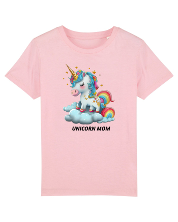 Unicorn mesaj UNICORN MOM,  design 1 Cotton Pink