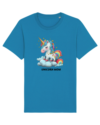Unicorn mesaj UNICORN MOM,  design 1 Azur