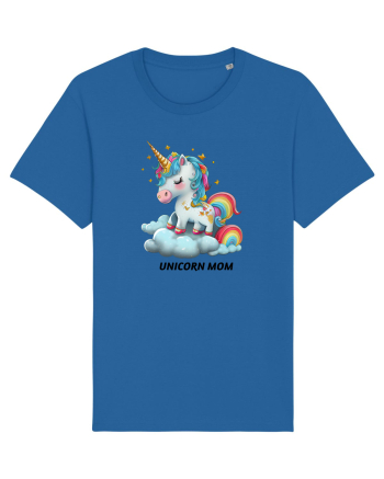 Unicorn mesaj UNICORN MOM,  design 1 Royal Blue