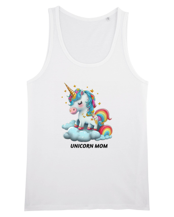 Unicorn mesaj UNICORN MOM,  design 1 White