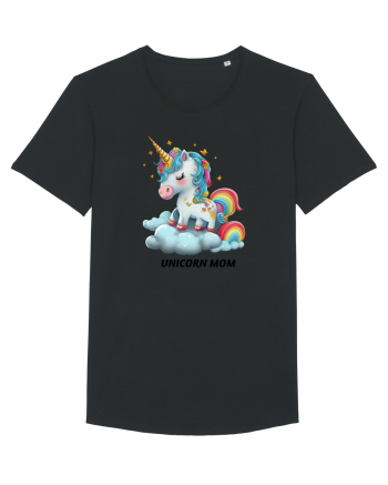 Unicorn mesaj UNICORN MOM,  design 1 Black