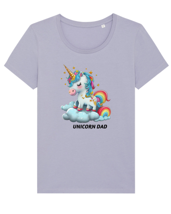 Unicorn mesaj UNICORN dad,  design 1 Lavender