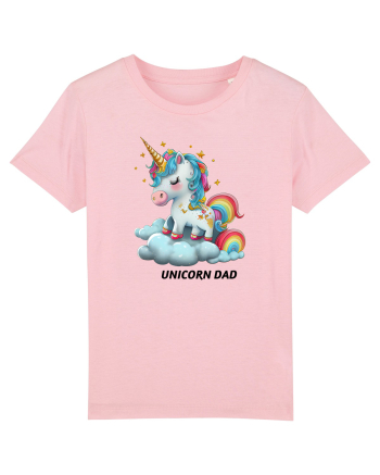 Unicorn mesaj UNICORN dad,  design 1 Cotton Pink
