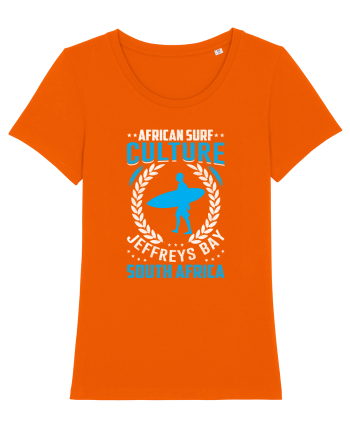 African Surf Culture Jeffreys Bay South Africa Bright Orange