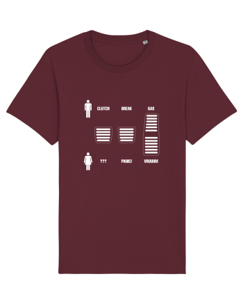 Men vs. women Burgundy