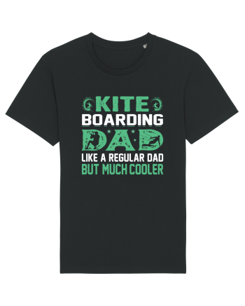 kite Boarding Dad Like A Regular Dad But Much Cooler Black
