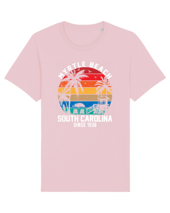 Myrtle Beach Since 1938 South Carolina Cotton Pink