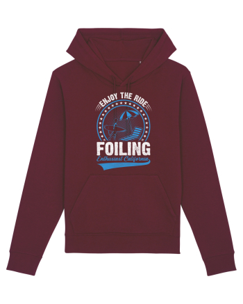 Enjoy The Ride Foiling Enthusiast California Burgundy