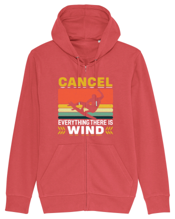 Cancel Everything There Is Wind Carmine Red