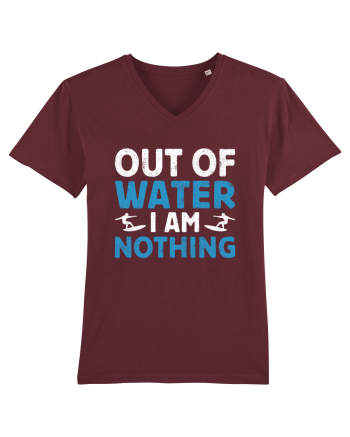 Out of water I am nothing Burgundy
